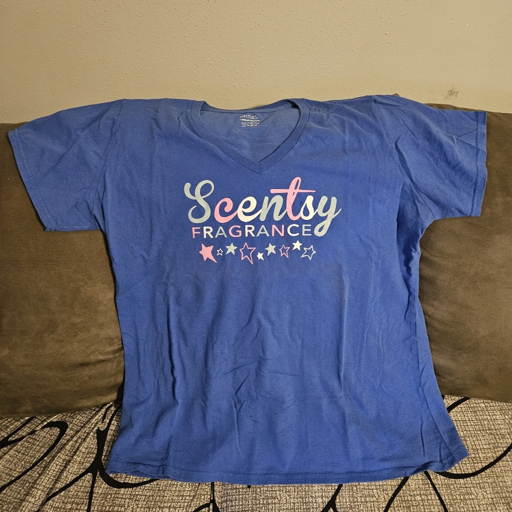 Scentsy T-Shirt Blue XXL